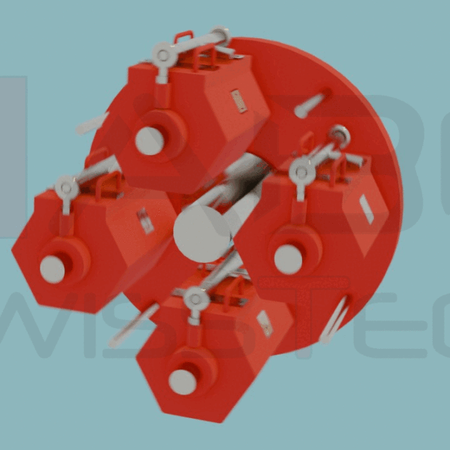 Animation centrifugeuse satellitaire CSAT C